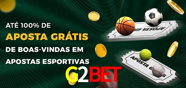 G2BET Ate 100% de Aposta Gratis