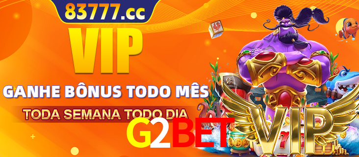 Banner promocional do G2BET oferecendo 100% de recompensas adicionais contínuas para quem fizer o login diário (Daily sign-in), com um mascote de coelho.